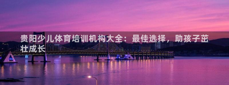 d88尊龙官网登录免费下载：贵阳少儿体育培训机构大全