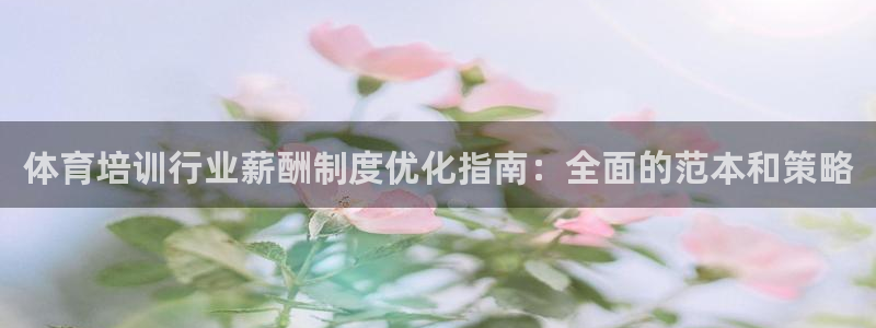 尊龙官网在哪里：体育培训行业薪酬制度优化指南：全面的