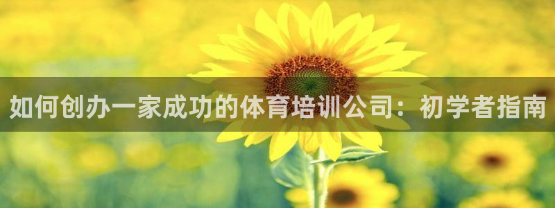 尊龙凯时存款多久到账：如何创办一家成功的体育培训公司