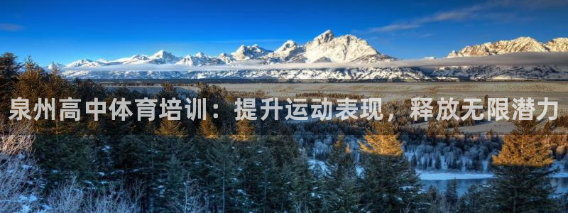 尊龙凯时存款多久到账：泉州高中体育培训：提升运动表现，释放无