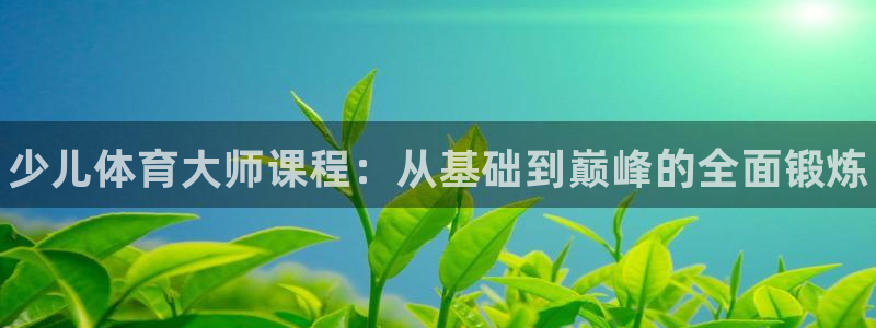 凯时效果怎么样：少儿体育大师课程：从基础到巅峰的全面